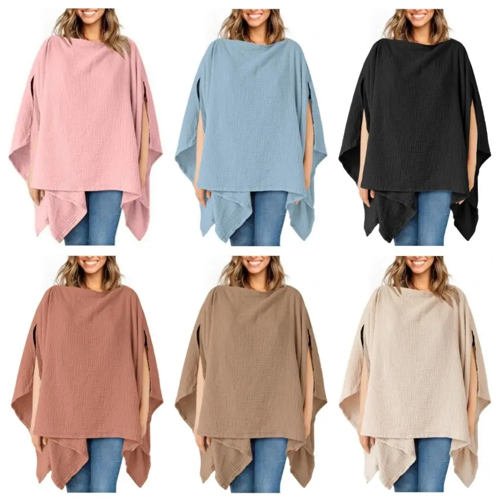 بلون الأم التمريض يغطي مريحة لينة تغذية الملابس تنفس 2 في 1 الرضاعة الطبيعية بطانية غطاء مقعد سيارة الطفل