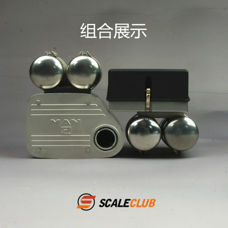 Scatola batteria Scaleclub 1/14 JX F2000 Carro armato in metallo LESU Accessori modello fai da te