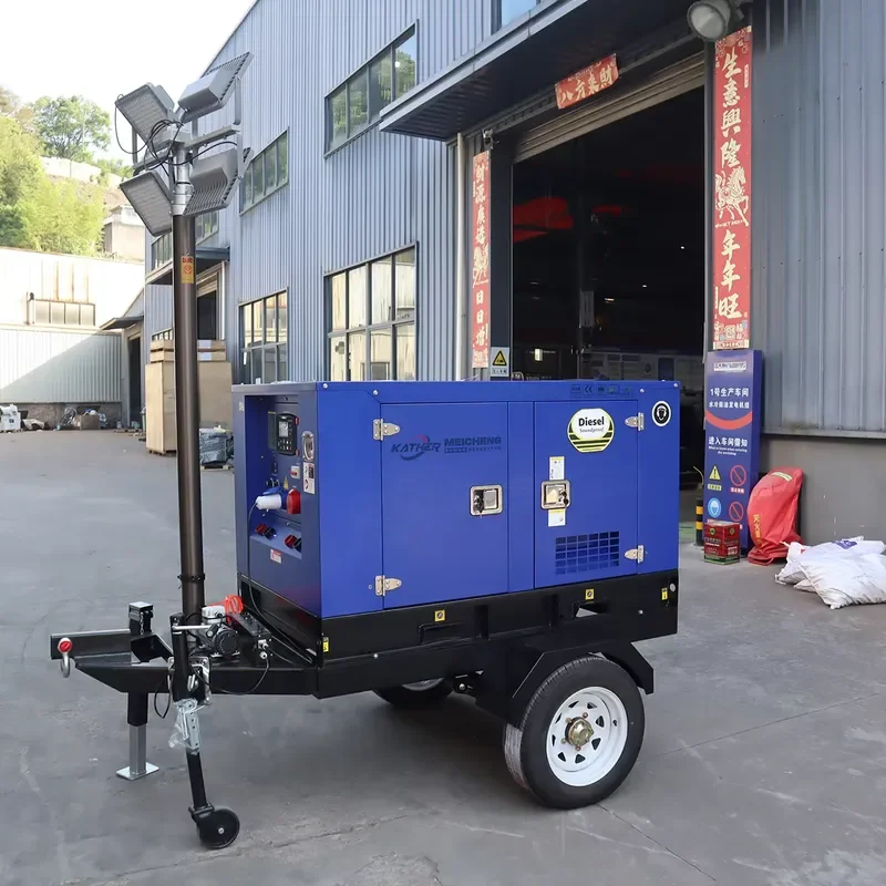 ODM OEM 15kVA 20kVA 25kVA 30kVA 40kVA 50kVA Light Tower Welding Silent Generators Water Cooled Groupe Electrogene