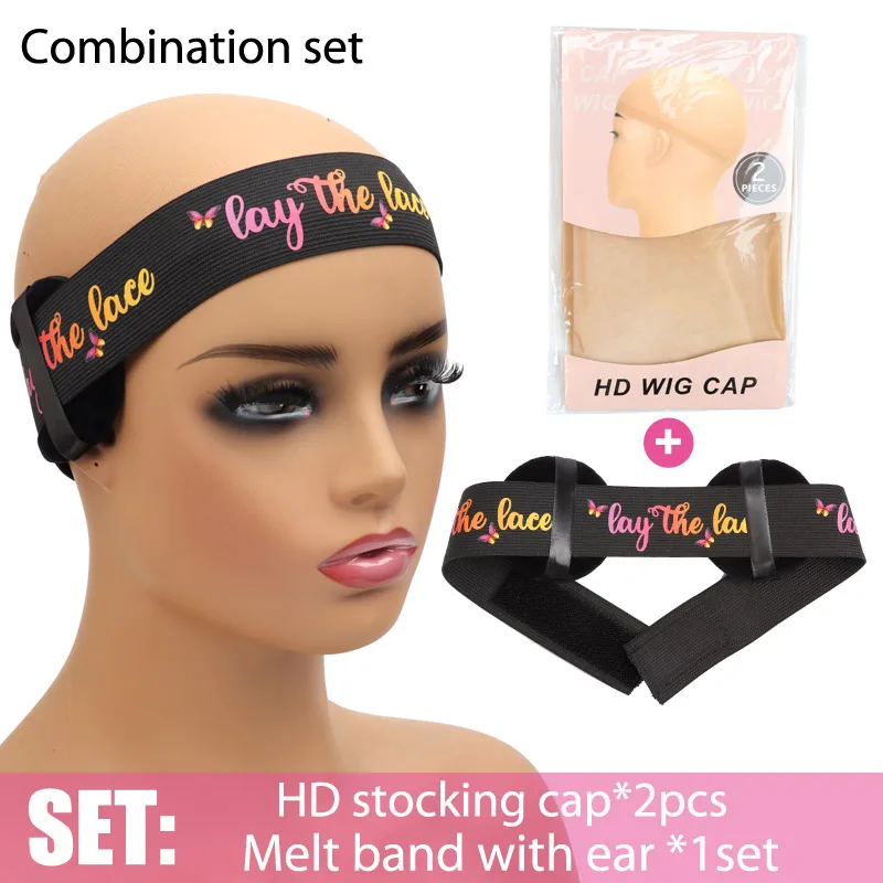 HD Wig Cap Ultra Thin Stocking Wig Caps 1Pack 2Pieces