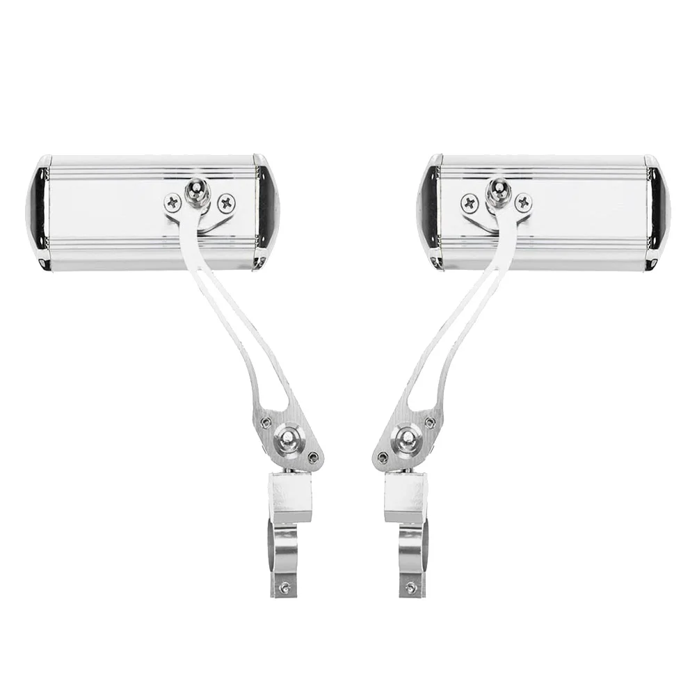 360 Degree Bicycle Mirrors Fully Adjustable Lightweight Clear Angle for 13-35Mm Handlebars Rear View Cycling Mirror