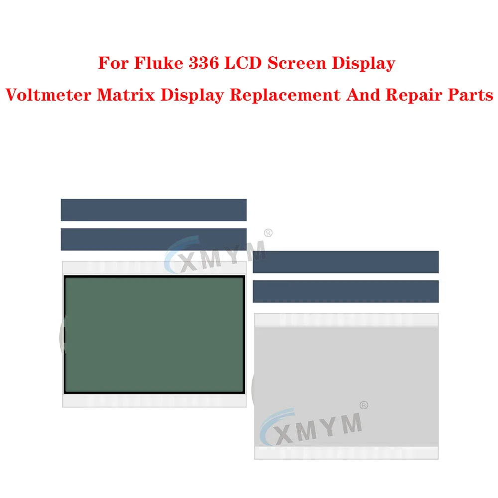 For Fluke 336 LCD Screen Display Voltmeter Matrix Display Replacement And Repair Parts