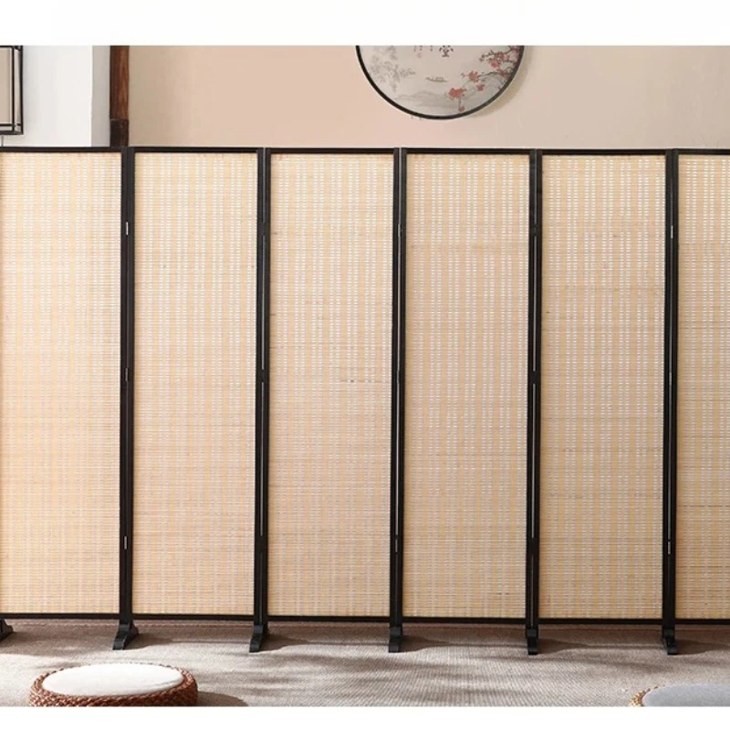 

Перегородка для гостиной, простой складной укрытие для спальни, мобильный дом, простой современный китайский и японский стиль, массив дерева