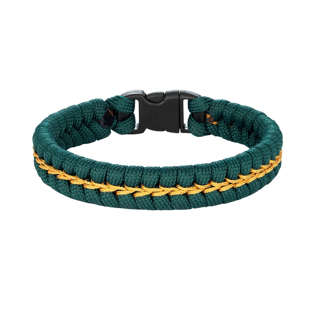 MKENDN Creative Design Handmade Paracord Survival Bracelet Plastic Buckle Outdoor Camping Rescue Emergency Rope Bracelet