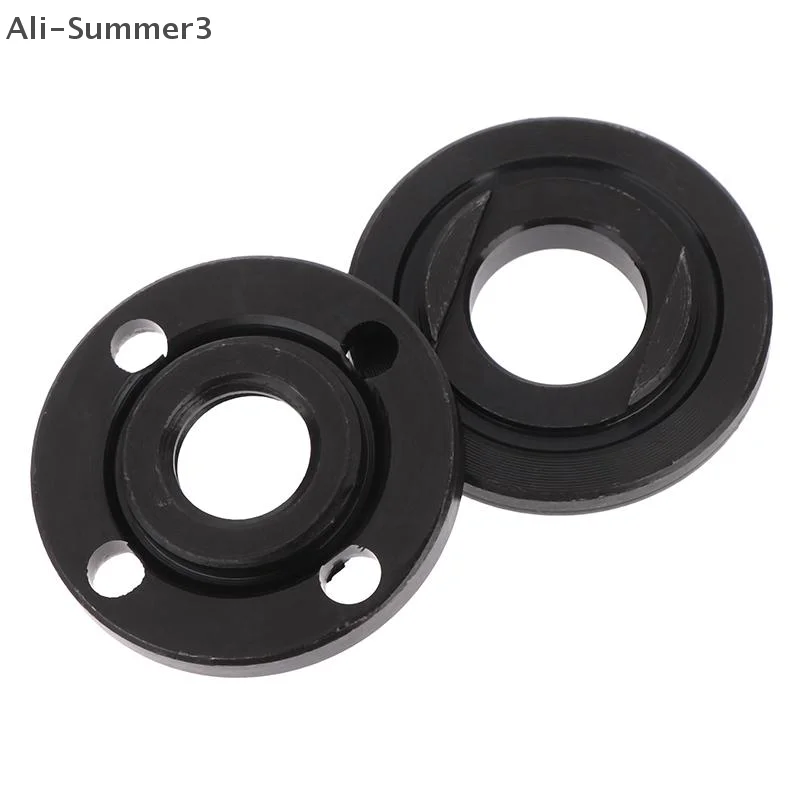 Juego de tuercas con reborde interior, placa de presión de Metal, amoladora angular de Metal, amoladora angular de eje M14, 1/2/3 juegos, 125, 150, 180, 230