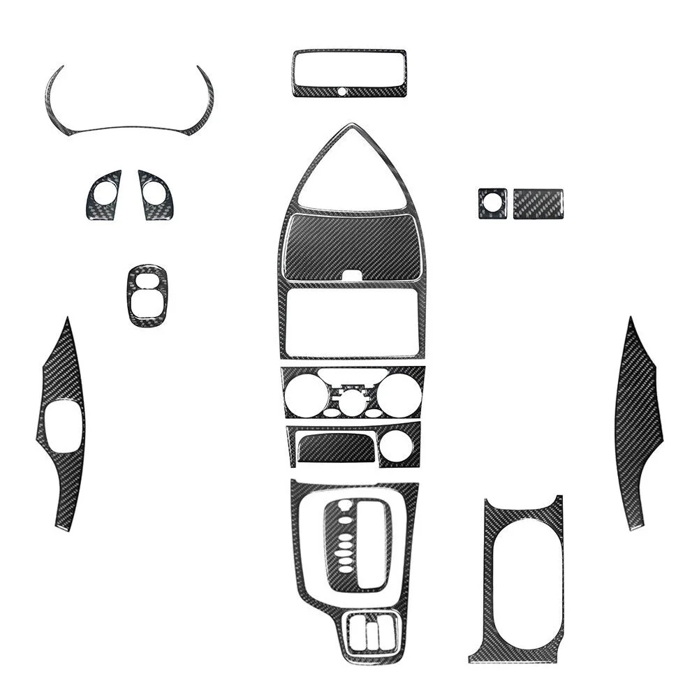 

Накладка на крышку, полный комплект интерьера, аксессуары, новинка, углеродное волокно, простая установка, высококачественные детали для Toyota