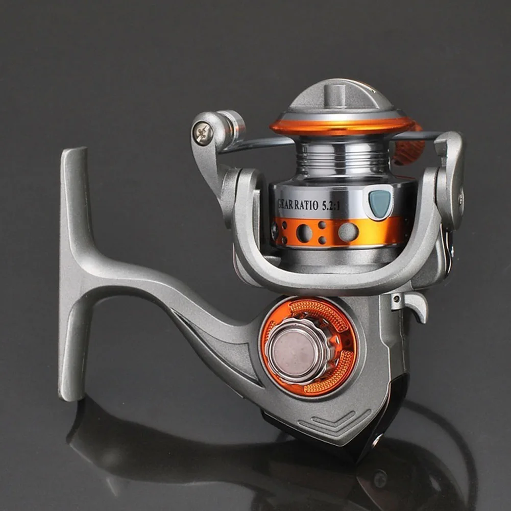 1PCS Metal Mini Metal Spool Spinning Fishing Reel 13+1bb Bearing 5.2:1 High Speed Gear Ratio Fishing Reel Fishing Tackle