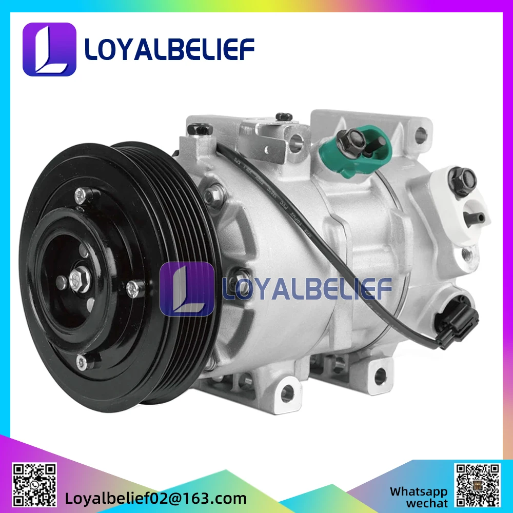 

20765C 177324 Автоматический компрессор переменного тока для Hyundai Accent Kia Rio 2011-17 977011R100 977011W600 97701-1R100 97701-1W600CO