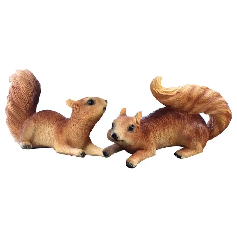 

Garden Resin Squirrel Statues Cute Squirrel Animal Figurines Miniatures Decoration For Outdoor Lawn Yard Garden Ornament