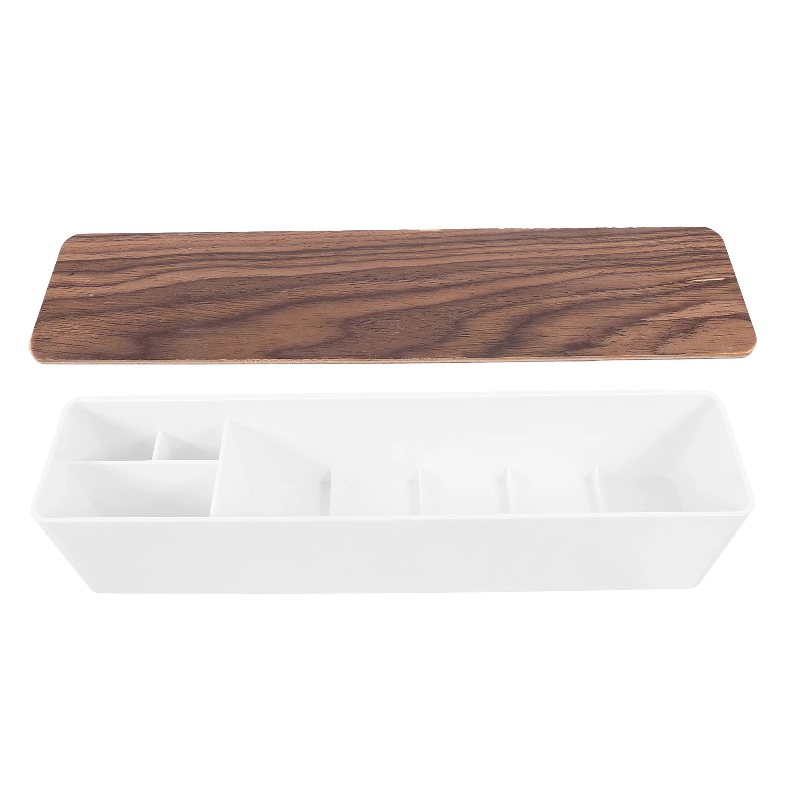 

Cutlery Storage Box Kitchen Holder Chopsticks Box ganizer Tabletop Compartment Silverware Drawer Multifunctional