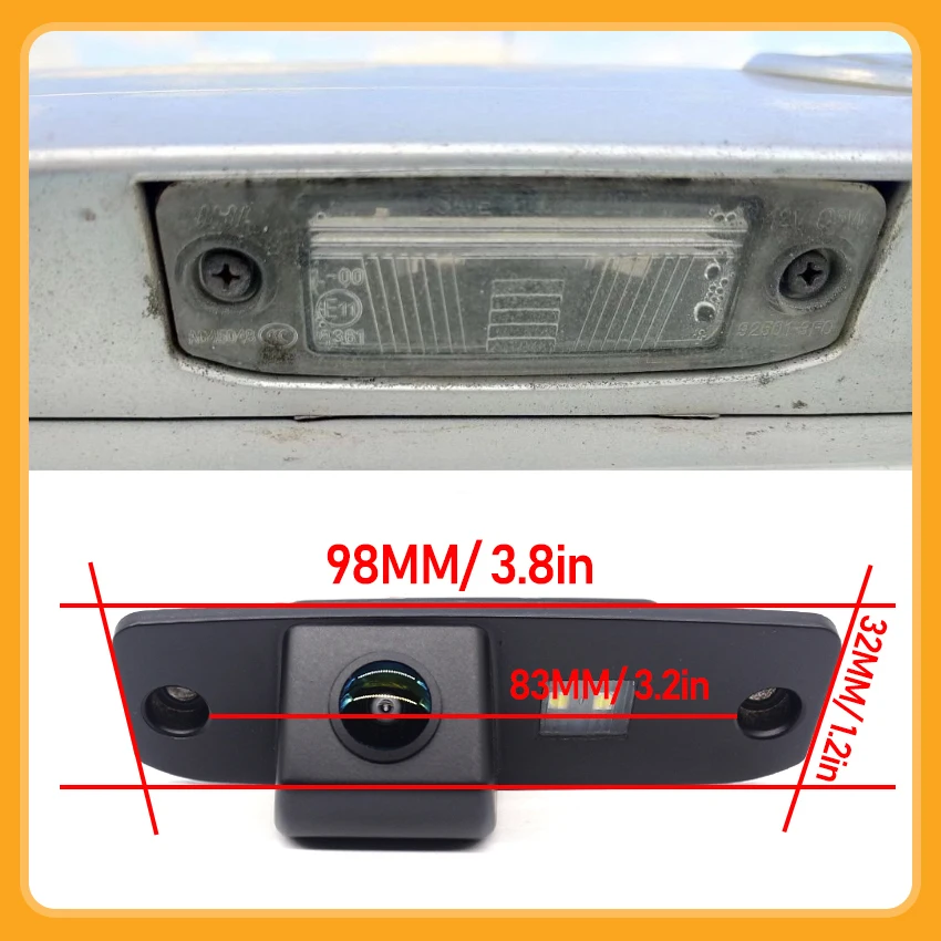 HD Rear Camera For Kia Sportage 3 Sportage R Sportage SL 2010 2011 2012 2013 2014 2015 Night Vision Parking Reversing Camera