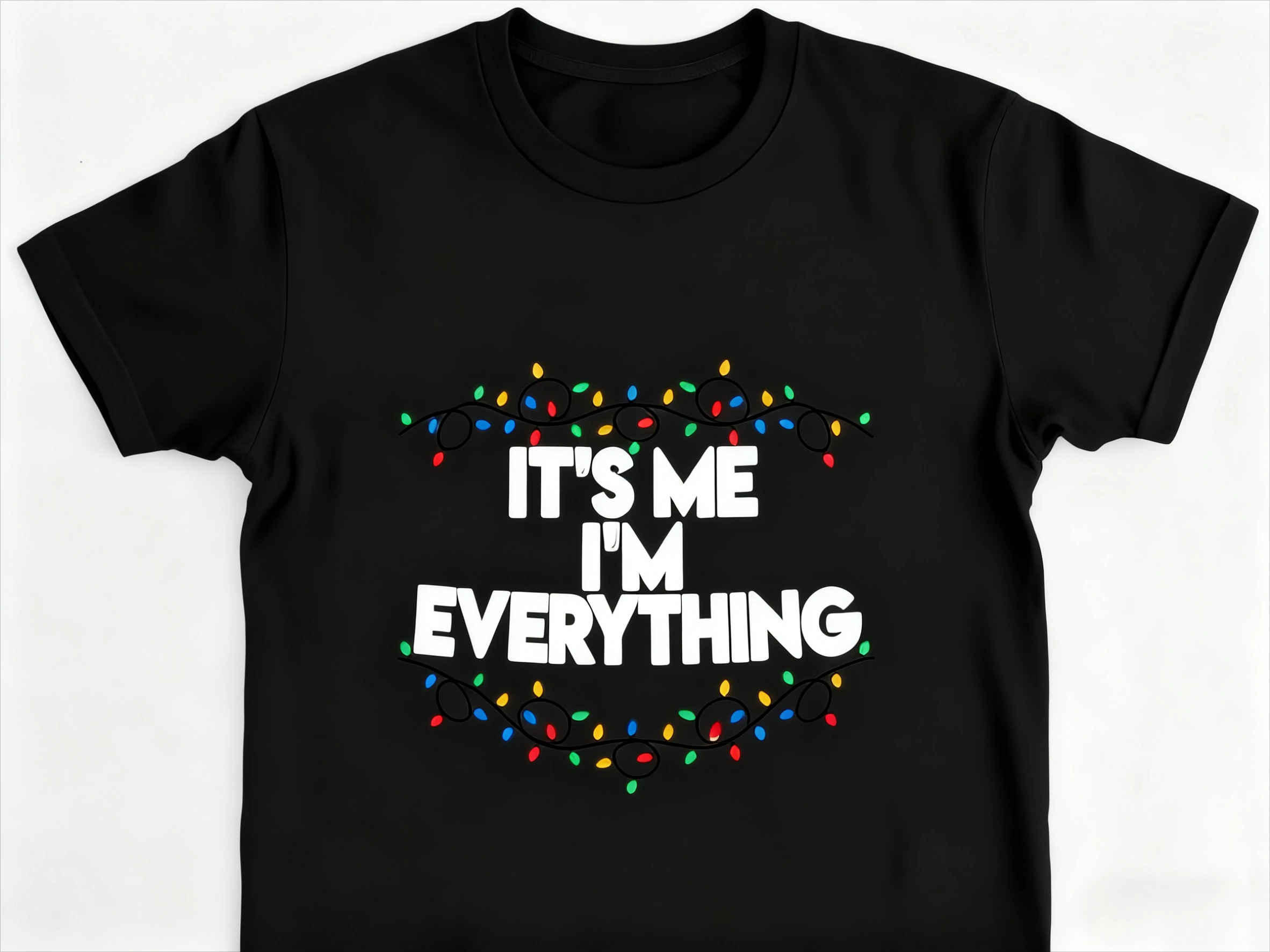 Ho tutto quello che voglio per Natale, mi sono tutto Tshirt Camicia natalizia abbinata Festa di Natale Coppia Tee Uomo Donna T