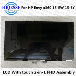 Original 15.6'' FHD LCD For HP Pavilion x360 Convertible 15-EW 15-EY series 15-ew00 15T-ew100 Touch Screen Digitizer Assembly