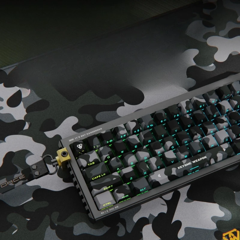 PIC60 Magnetic Switch Keyboard Kit Wired Customized 60%layout RGB CNC Aluminum Ergonomic Gaming Mechanical Keyboard Shell Gift