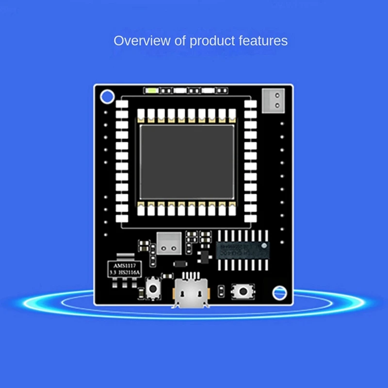 2X VC-02-Kit AI อัจฉริยะออฟไลน์ Voice Recognition โมดูลควบคุมบอร์ดพัฒนา