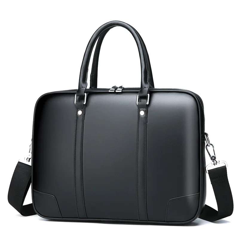 2022 New Luxury Leather Business Men's Briefcase Male Fashion Shoulder Bag Men Messenger Bag Boy Casual Tote Computer Bags
