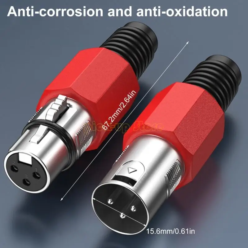 Q5WA 3PIN Connector Connector Plug для высококачественного в системах вещания