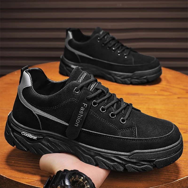 

Men's Anti-slip Wear-resistant Deodorant Work Shoes Breathable and Dirty Men's Shoes Men's Spring and Autumn Sneakers for Men