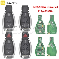 HE BGA tipo Sopport BGA & NEC universale 315/433MHz A frequenza variabile Fob chiave A distanza per auto per Mercedes Benz A C E classe S W203 W212