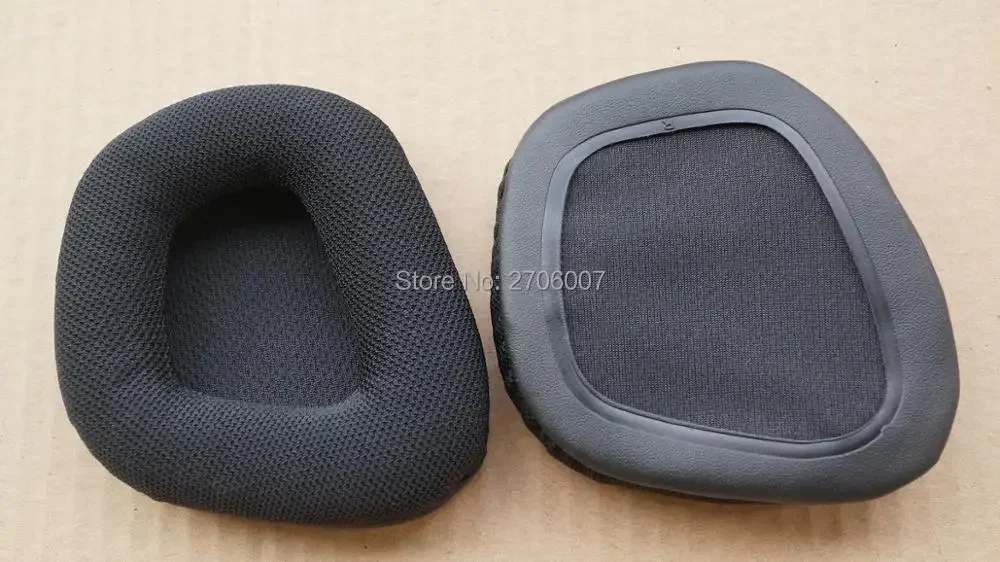 Peças de manutenção, almofada de substituição para corsair void pro rig, fone de ouvido sem fio para jogos, som não destrutivo, protetores de ouvido