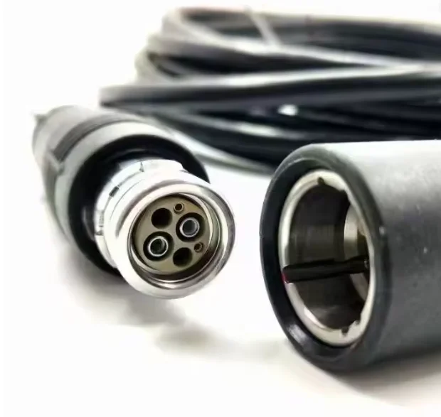 HO-LINK HL-200M 3K.93c SMPTE Armored Camera Cable Assembly for Broadcast Security Airports Monitoring with 3-Year Warranty