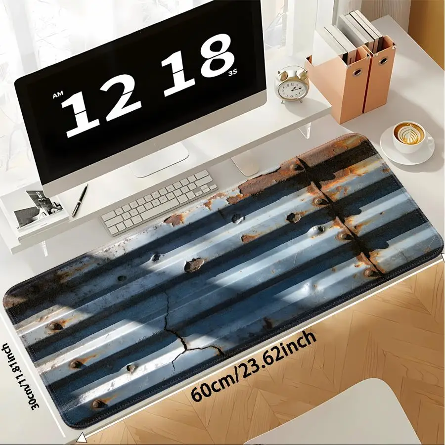 

Rust Pattern rubber Mouse Pad Desk accessories Game Console Pad Keyboard Mouse Pad Computer Laptop Pad office Pad