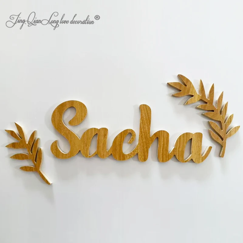 Custom Wooden Nameplate Person - đánh giá và giá Baby Nursery Name Letters