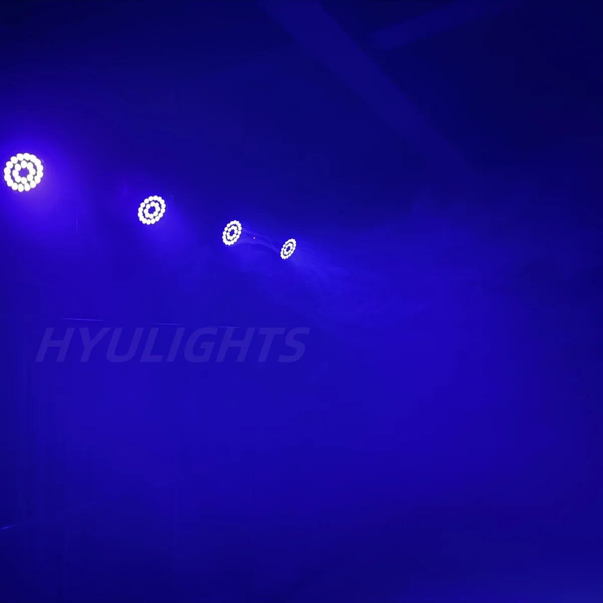 2 Stück Aluminium LED Par Licht 24x18W RGBWA UV 6in1 200W LED Bühnenlicht Professionelle Bühnenbeleuchtung DJ Wash Light – Detail 11