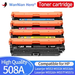 Compatible for HP 508A CF360A Toner cartridge M553 M553X M553dn M552dn M557f M557z HP Laserjer Enterprise M557 printer Color