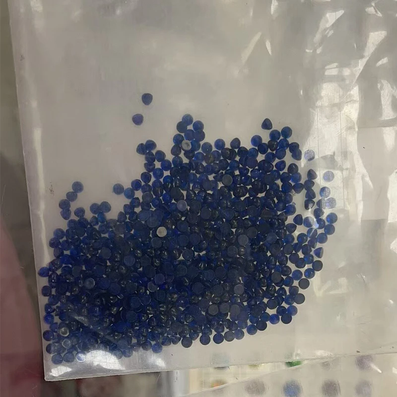 

Blue Sapphire Round Suitable for Cartir Crown Fit Ballon Bleu Pasha Panthere Santos Cle Ronde Maillon Drive Tortue Multiple