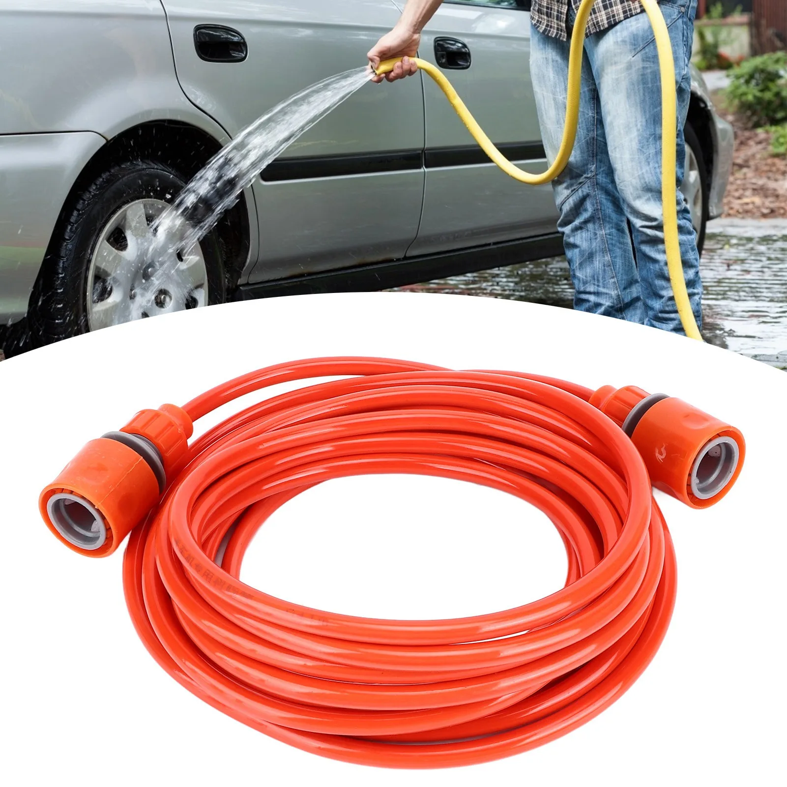 Garden Hose 6 Meter High Pressure Soft Flexible Explosion Proof Antifreeze Wear Resistant Garden Plastic Water Pipe