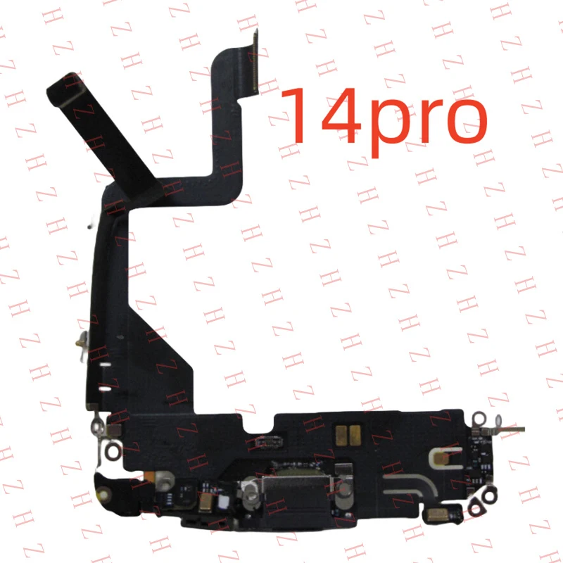 P+ Black OEM Charging Port Dock Replacement Parts Lightweight For iphone 14 Pro
