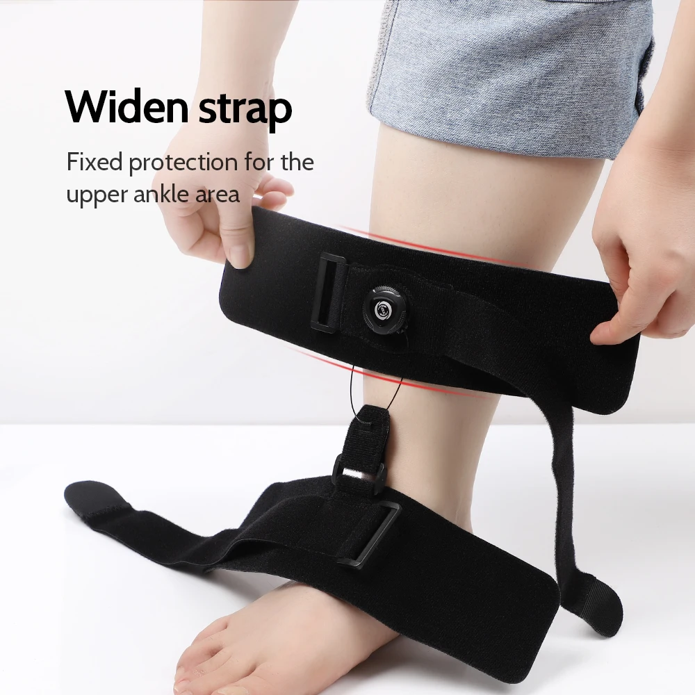 Adjustable Plantar Foot Drop Traction Corrector Orthosis Stabilizer Brace Support Night Splints Pain Relief Ankle Support