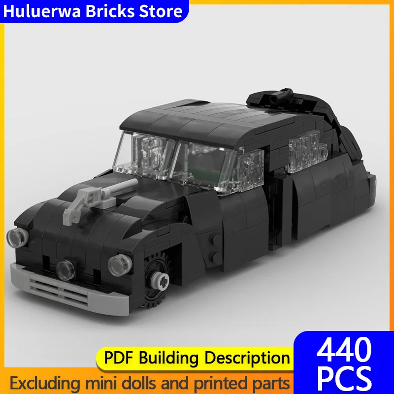 

Модель скоростного гоночного автомобиля MOC, строительные кирпичи 77 A, классический роскошный ретро седан, модульная технология, детские праздничные подарки, игрушки, костюм