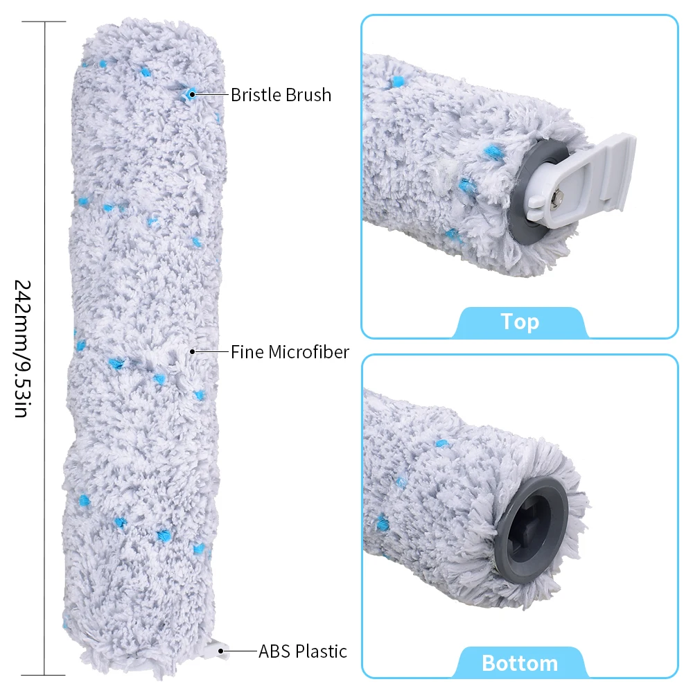 Filtro de escova principal compatível com Bissell Crosswave Cordless Max 2554 2554A 2590 2596 2596B 2596M 2765 2765F 2765Z 2765E 2765N
