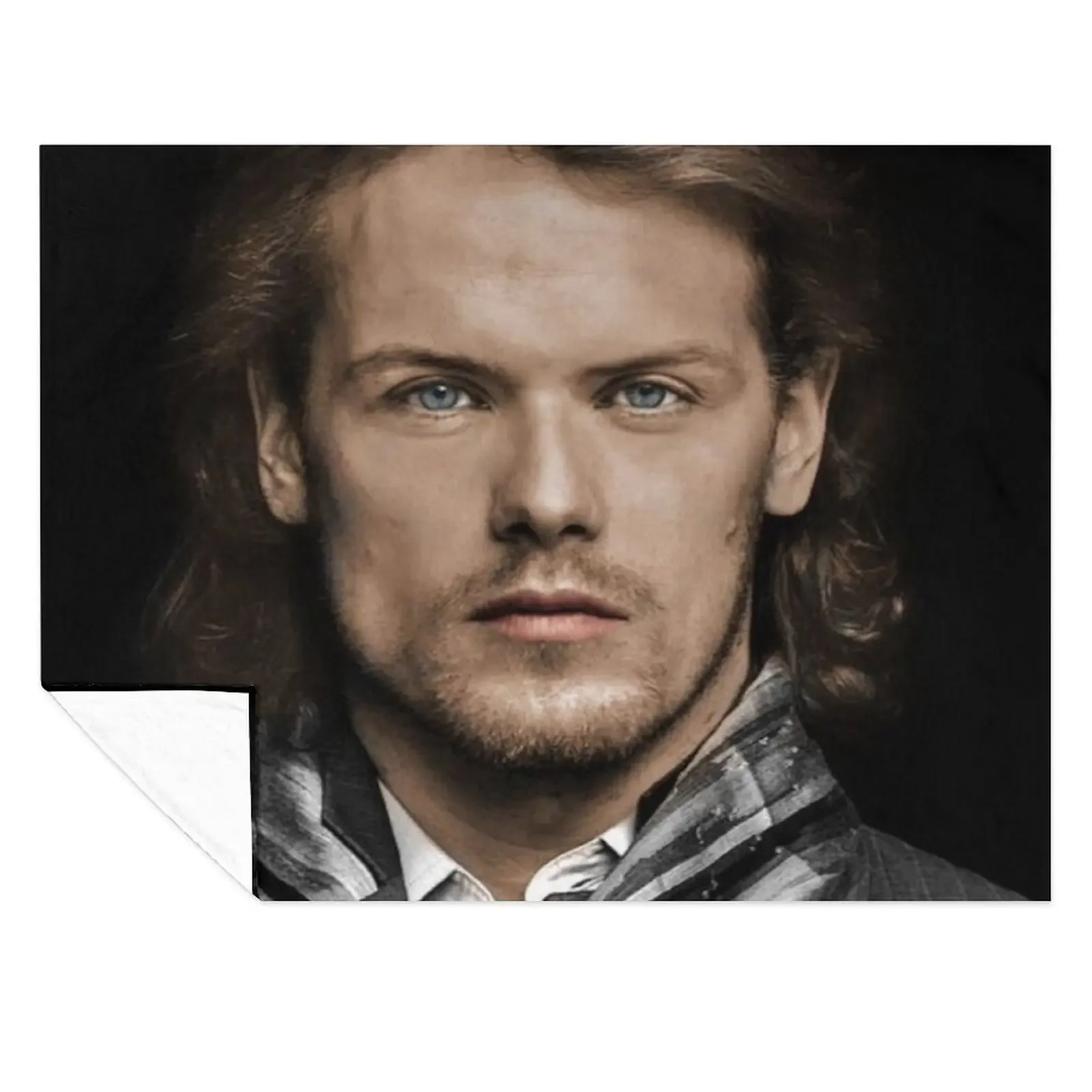 

sam heughan Throw Blanket Sofa Throw Furrys Moving Sofa Blankets