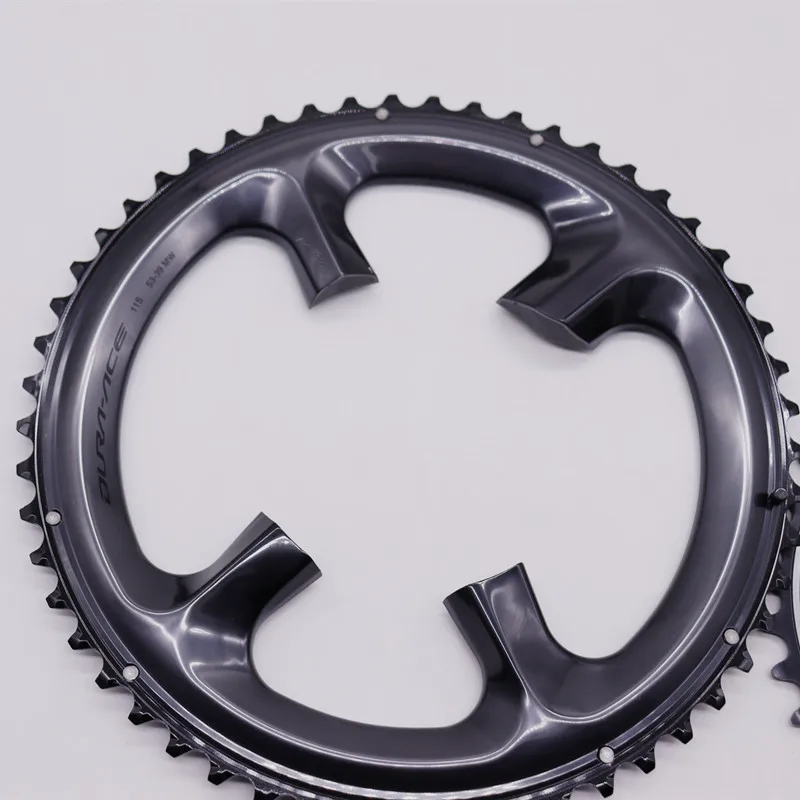 SHIMANO-DURA-ACEダチェーンリング、ブラッククランクセット、チェーン