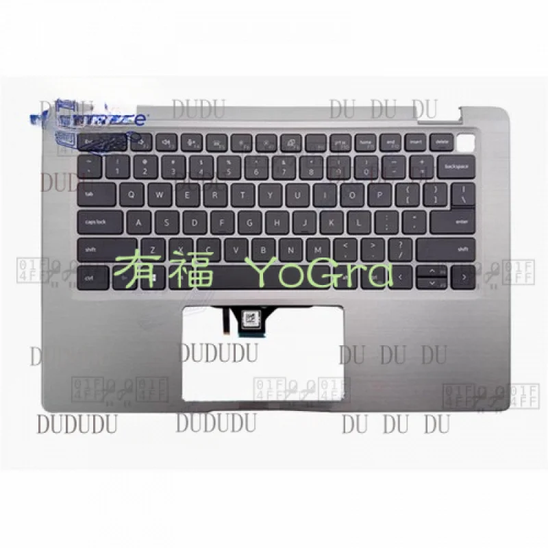 

D для Dell Latitude 7330 E7330 C, чехол с подсветкой, клавиатура, США, серебристый, 0MM0G8