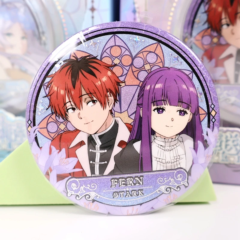 75mm badge bar brooch cold stamping Limited edition official version of the lost Flilian Simmel anime