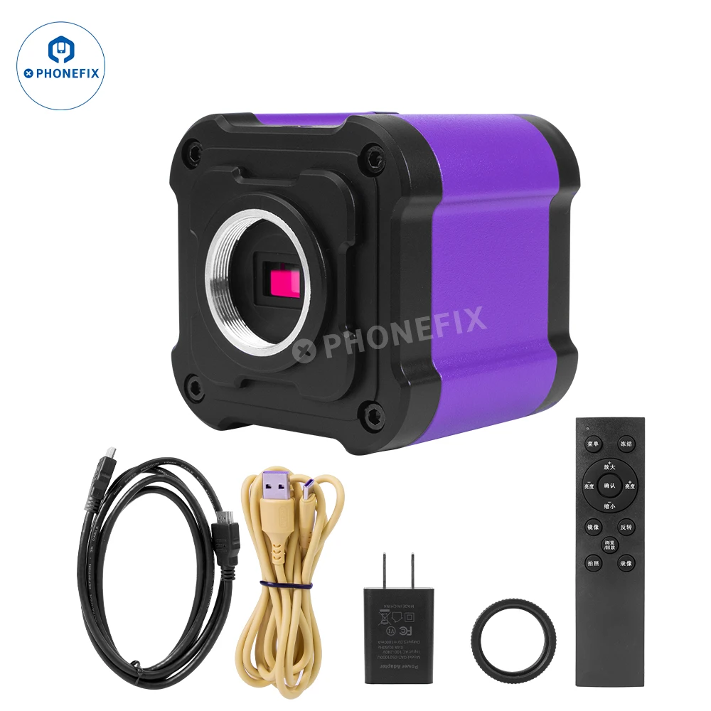 Imagem -03 - Câmera Industrial do Microscópio para o Retrato da Imagem e a Aquisição Biométrica Humana Hdmi Usb Imagem Imagiologia Médica 4k 14mp