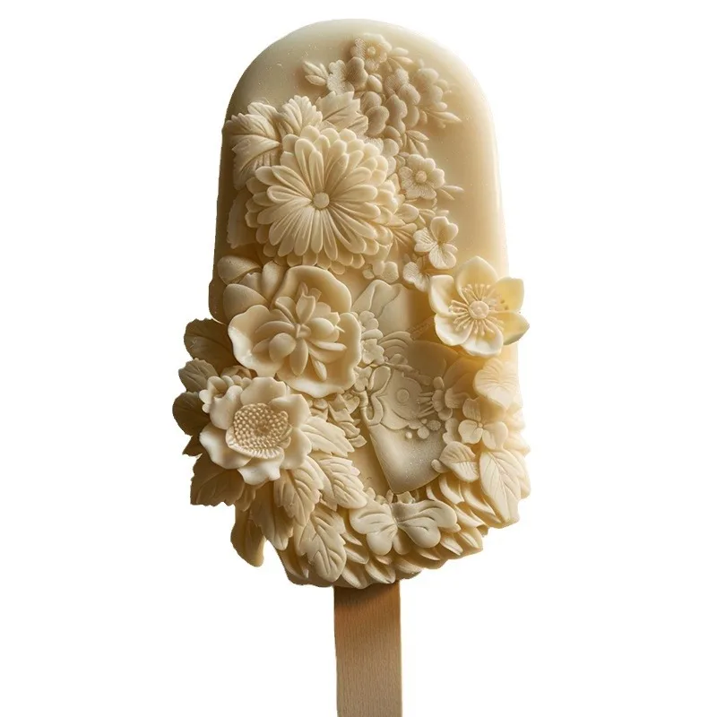 Flower ice cream mold scenic merchandise ice cream mold