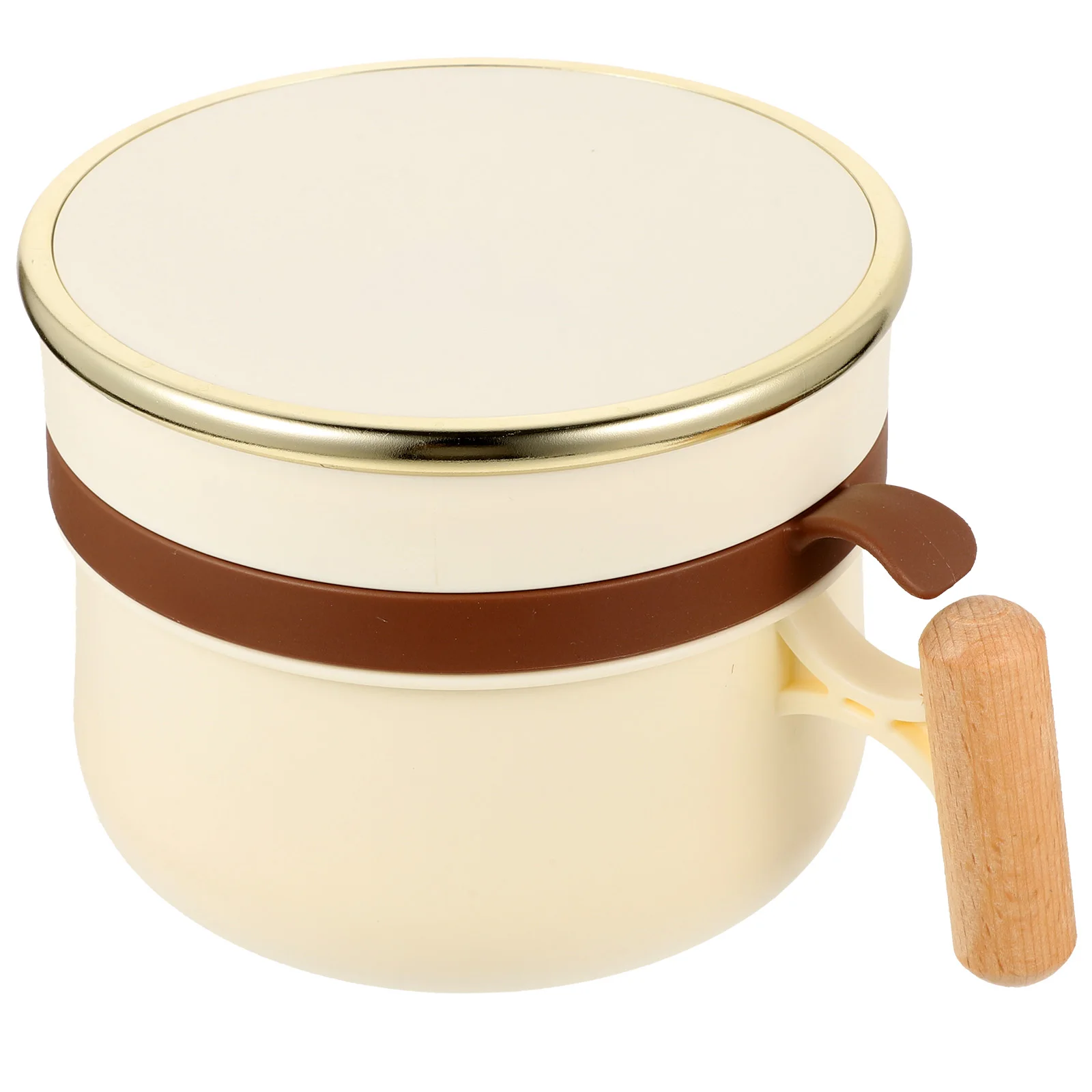

Double Layer Lunch Box Bento Containers Portable Soup Bowl Microwave Safe Instant Noodle Adult Travel Office School Picnic