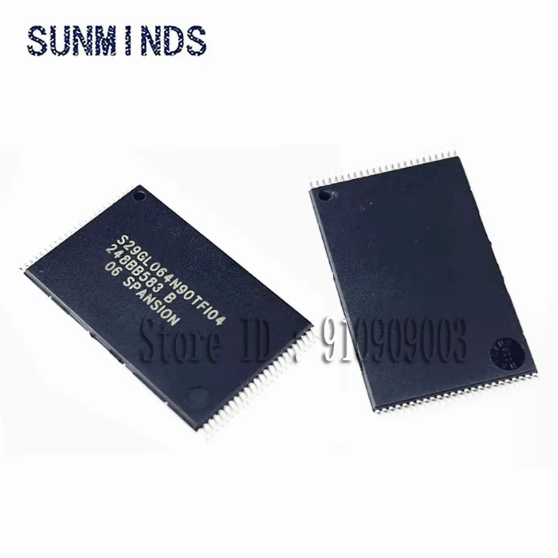 

20pcs/lot S29GL064N90TFI040 S29GL064N90TF1040 S29GL064N90TF104 S29GL064N90TFI04 S29GL064 TSOP48