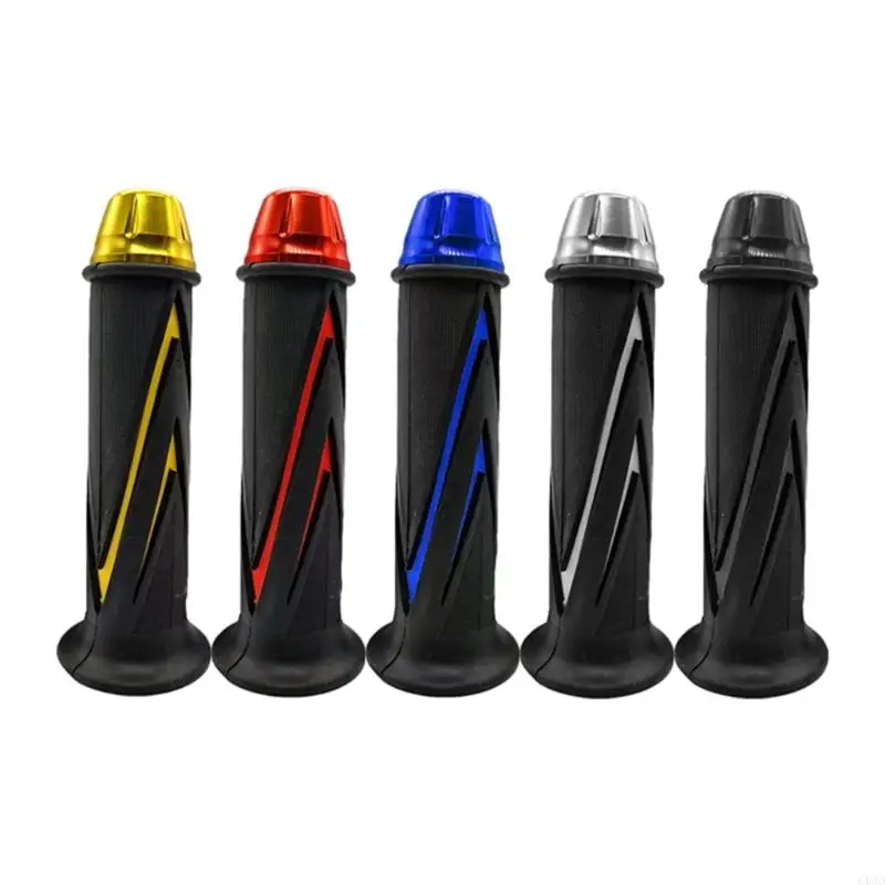 C63D Ergonomic Motorcycle Handlebar Grips with Rubber for Long Lasting Performances