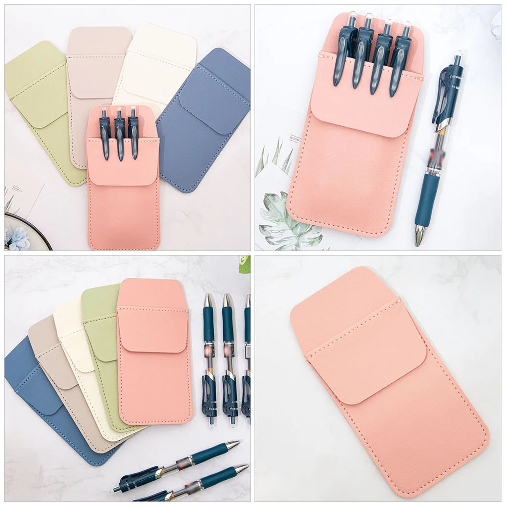 

Pen Sleeve Holder Pocket Organizer Pouch Pen Pouch Small Size Easy Carry Stylish Beautiful Pocket Protector