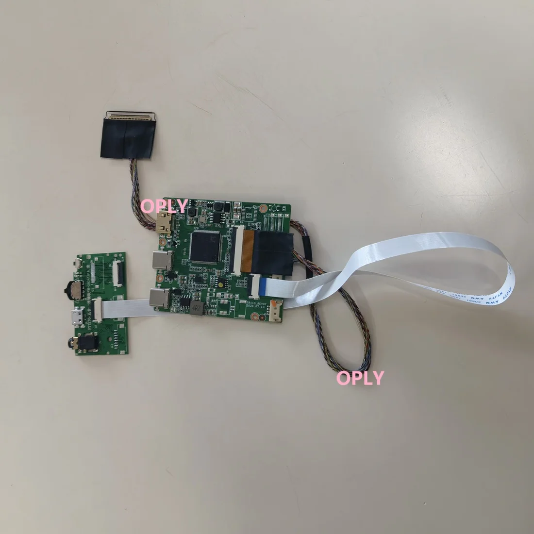 LVDS Control Board Kit 2 TYPE-C MINI HDMI-Compatible for B156XTN02 B156XTN03 B156XW02 15.6” 1366X768 Screen DIY Monitor LCD LED