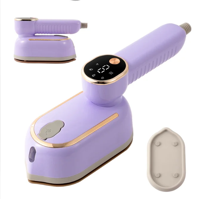 High Power Handheld Portable Mini Steam Iron Multi Temperature Adjustment Rotatable Ironing Equipment For Fabric Care