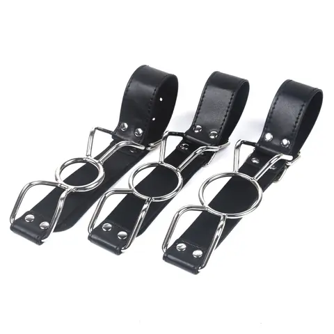 Metal Oral Fixation Lips Ring Silicone O-Ring Open Mouth Gag for Couples Sex Toys BDSM Bondage Restraint Lips Shape Sexshop