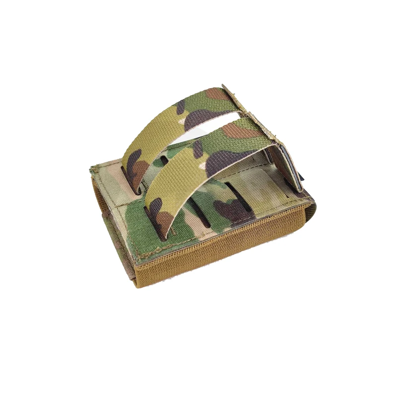 Airsoft 556/762 Magazine Pouch Tactical Elastic Bag Molle Single Storage Multicam Mag Pouch Accessories
