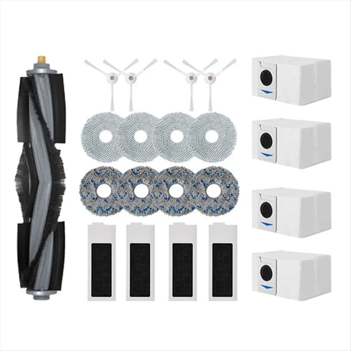 

M02K для Ecovacs Deebot T20 Omni/T20/T20 Max/T20 Pro Робот-пылесос Основная боковая щетка Мешок для фильтра для швабры Запасные части